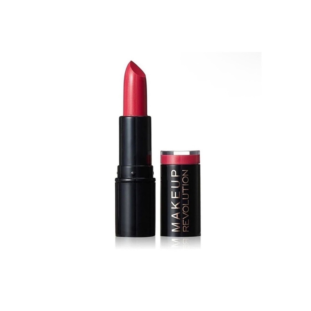 Makeup Revolution Bold Red Lipstick Dazzle Full Size Vibrant Red Lip Color